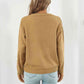 Openwork V-Neck Sweater