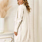 Long Sleeve Open Front Longline Cardigan - Deals DejaVu