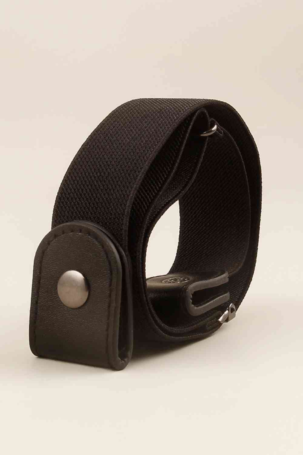 PU Elastic Snap Closure Belt (BFD) T - Deals DejaVu