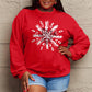 Simply Love Full Size LET IT SNOW Long Sleeve Sweatshirt