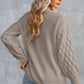 Contrast V-Neck Sweater - Deals DejaVu