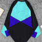 Color Block Half Zip Long Sleeve One-Piece Swimsuit (TB10D) T - Deals DejaVu