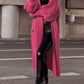 Lantern Sleeve Pocketed Cardigan