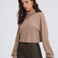 Turtleneck Long Sleeve Top - Deals DejaVu