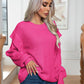 Dropped Shoulder Long Sleeve Sweater