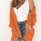 Multicolored Open Front Cardigan - Deals DejaVu