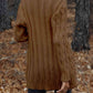 Cable-Knit Button Down Cardigan - Deals DejaVu