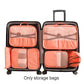 7Pcs Travel Suitcase Organizer Shoes Bag - Storage Pouch Makeup Cosmetics Kit (LT9)(F79)