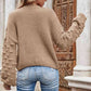 Weekend Style Rib-Knit Dropped Shoulder Sweater - Deals DejaVu