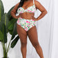 Marina West Swim Take A Dip Twist High-Rise Bikini in Cream (TB9D) T