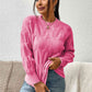Round Neck Long Sleeve Sweater