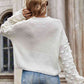 Weekend Style Rib-Knit Dropped Shoulder Sweater - Deals DejaVu