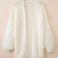 Open Front Longline Cardigan