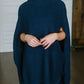 Turtleneck Slit Sweater - Deals DejaVu