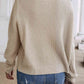 Double Take Button Down Rib-Knit Reversible Sweater - Deals DejaVu