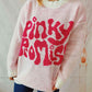 PINKY PROMISE Graphic Sweater - Deals DejaVu