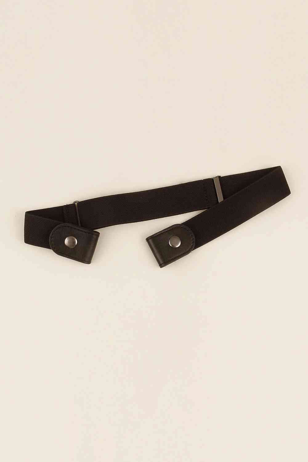 PU Elastic Snap Closure Belt (BFD) T - Deals DejaVu