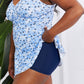 Marina West Swim Full Size Clear Waters Swim Dress in Blue (TB10D) T