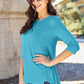 Basic Bae Full Size Round Neck Pocketed T-Shirt