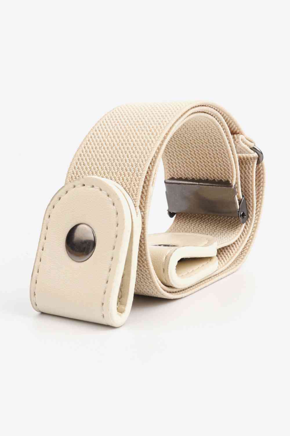 PU Elastic Snap Closure Belt (BFD) T - Deals DejaVu