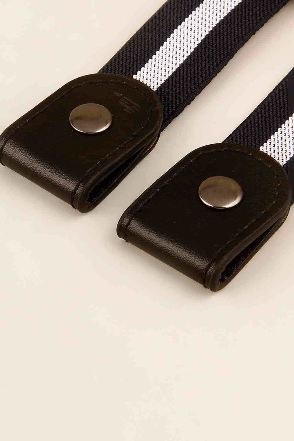 PU Elastic Snap Closure Belt (BFD) T - Deals DejaVu