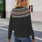 Round Neck Raglan Sleeve Sweater