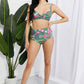 Marina West Swim Take A Dip Twist High-Rise Bikini in Sage (TB9D) T - Deals DejaVu