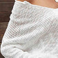 V-Neck Slit Knit Top - Deals DejaVu