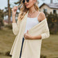 Open Front Long Sleeve Cardigan