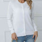 Button Down Round Neck Cardigan - Deals DejaVu