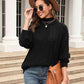 Cable-Knit Turtle Neck Long Sleeve Sweater - Deals DejaVu