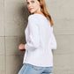 Double Take Off-Shoulder Rib-Knit Sweater