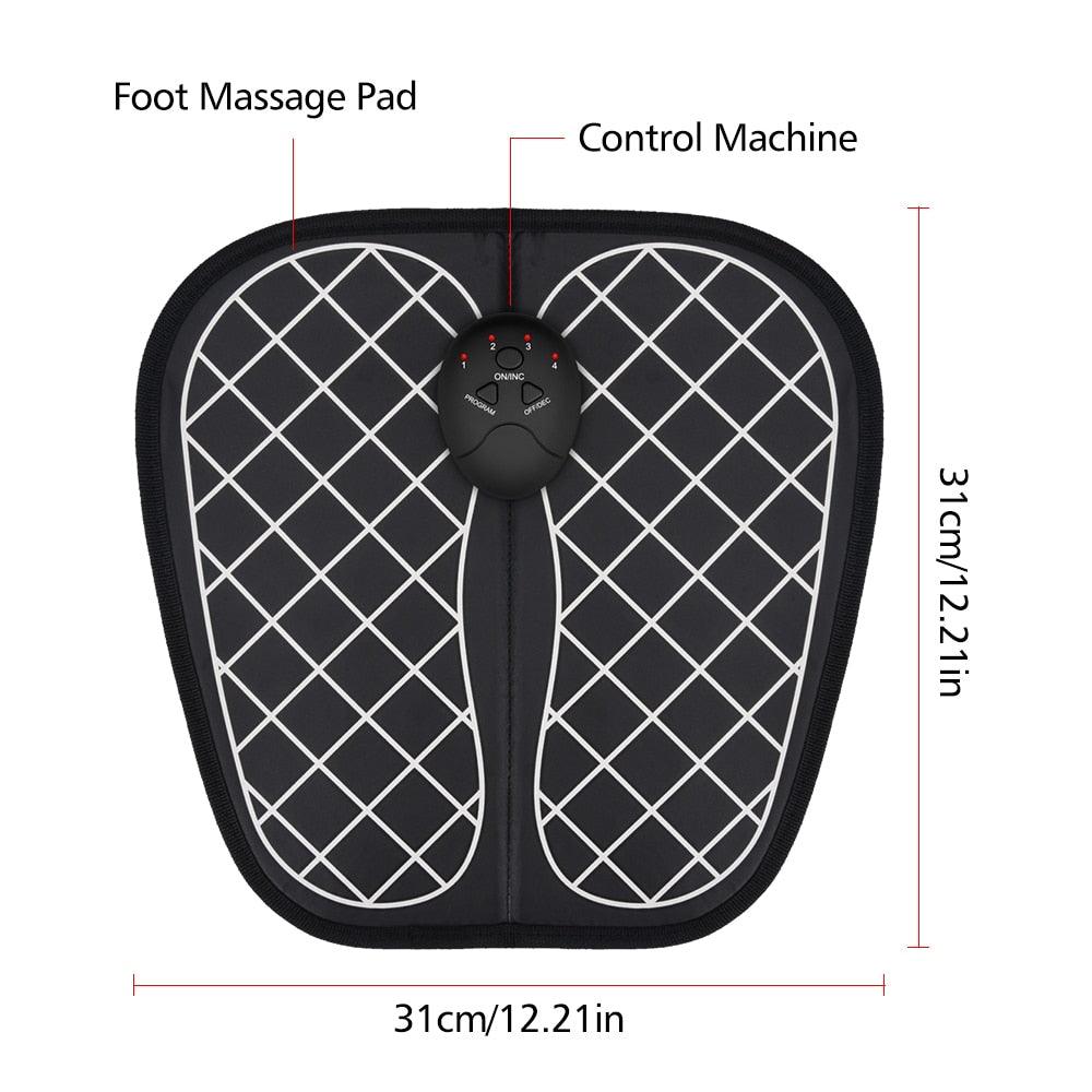 ABS Physiotherapy Electric EMS Foot Massager Revitalizing Pedicure Tens Foot Vibrator (M5)(FH)(1U86)(F86)