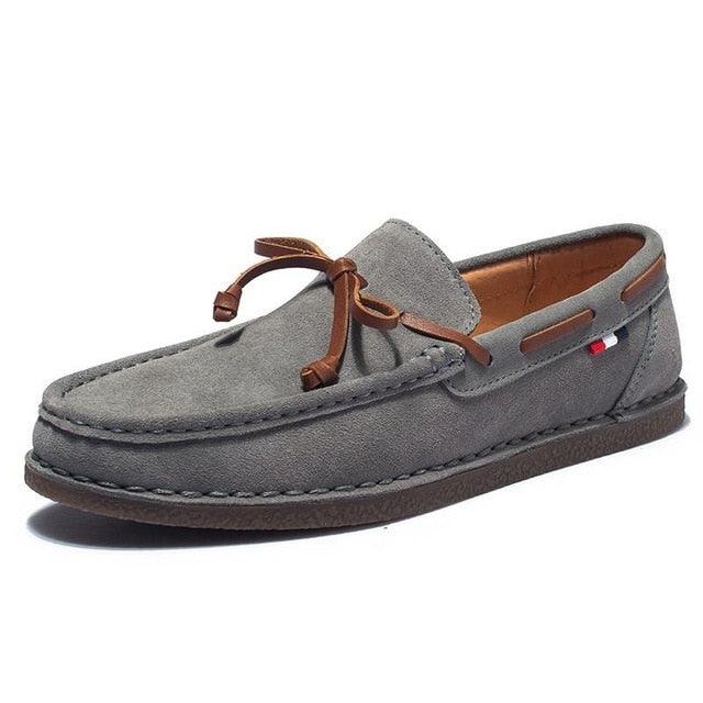 Trending Genuine Leather Boat Shoes - Men Casual Classic Flats Driving Shoes (MSC5)(MSC4)(F12)