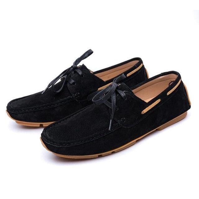 Trending Genuine Leather Boat Shoes - Men Casual Classic Flats Driving Shoes (MSC5)(MSC4)(F12)