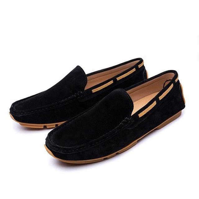 Trending Genuine Leather Boat Shoes - Men Casual Classic Flats Driving Shoes (MSC5)(MSC4)(F12)