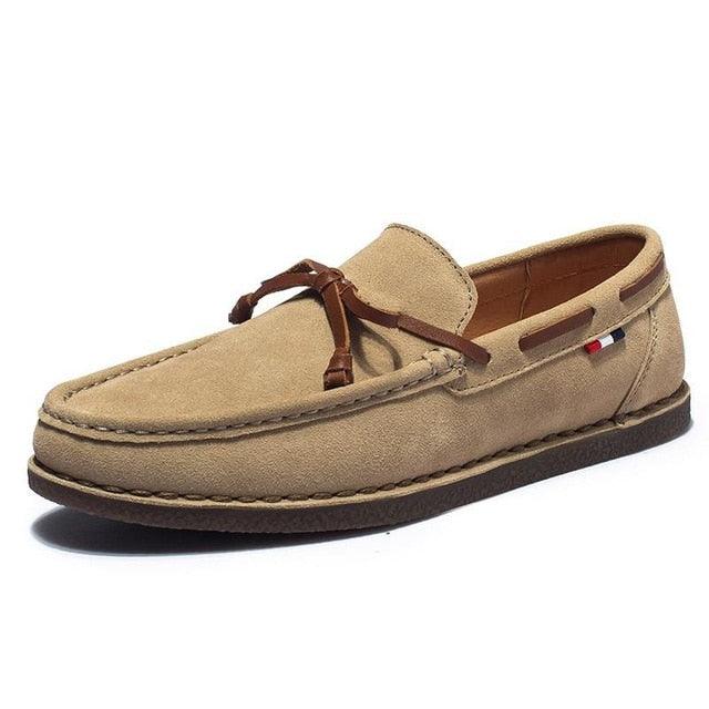 Trending Genuine Leather Boat Shoes - Men Casual Classic Flats Driving Shoes (MSC5)(MSC4)(F12)