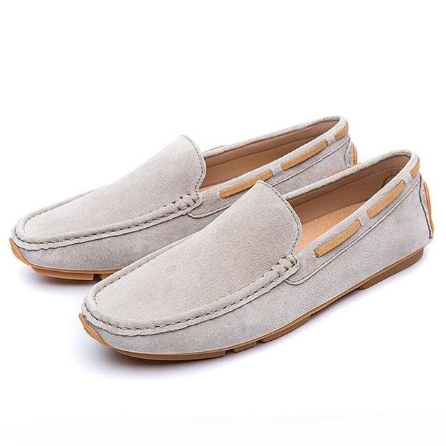 Trending Genuine Leather Boat Shoes - Men Casual Classic Flats Driving Shoes (MSC5)(MSC4)(F12)