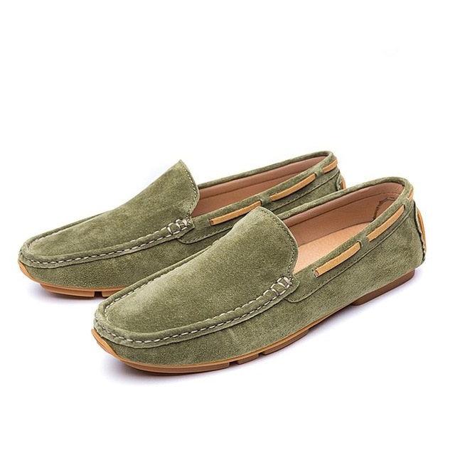 Trending Genuine Leather Boat Shoes - Men Casual Classic Flats Driving Shoes (MSC5)(MSC4)(F12)