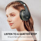 Great Bluetooth Headphones Active Noise Cancelling Wireless Headset Foldable Hifi Deep Bass Earphones with Microphone (AH2)(RS8)(F49)