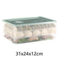 Store Single Layer Dumpling Boxes Storage Tray Food Container Box (AK8)(F61)