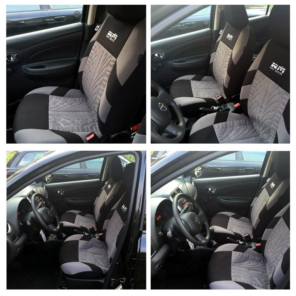 Hot Sale 9PCS And 4PCS Universal Car Seat Cover - Fit Most Cars With Tire Track Detail Car Styling Seat Protector (7WH1)