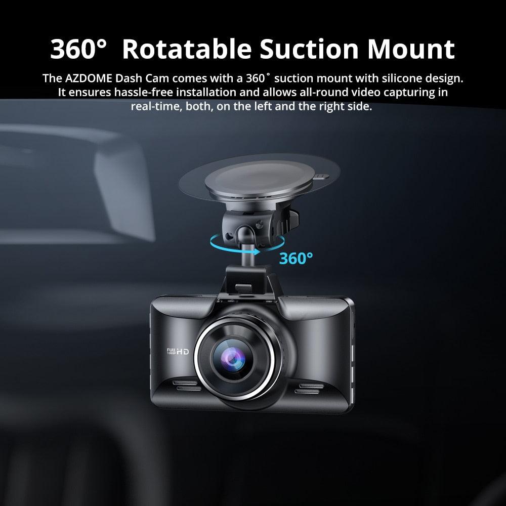 Great Dash Cam Camera FHD 1080P with Night Vision, 3 Inch IPS Screen Dash Cam for Cars,DVR Parking Monitor (CT3)(1U60)