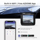 Dash Cam Dual Lens 4K UHD Recording Car Camera DVR Night Vision WDR Built-In GPS Wi-Fi G-Sensor Motion Detection (CT4)(1U60)
