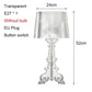 Acrylic Table Lamp - Modern Crystal Bedside Lamp - Transparent Bed lamp (LL6)(LL1)