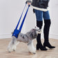 Adjustable Dog Lift Harness - Back Legs Pet Support Sling Help Weak Legs Stand Up Pet Old Dogs Leash - Aid Assist Tool (2U70)
