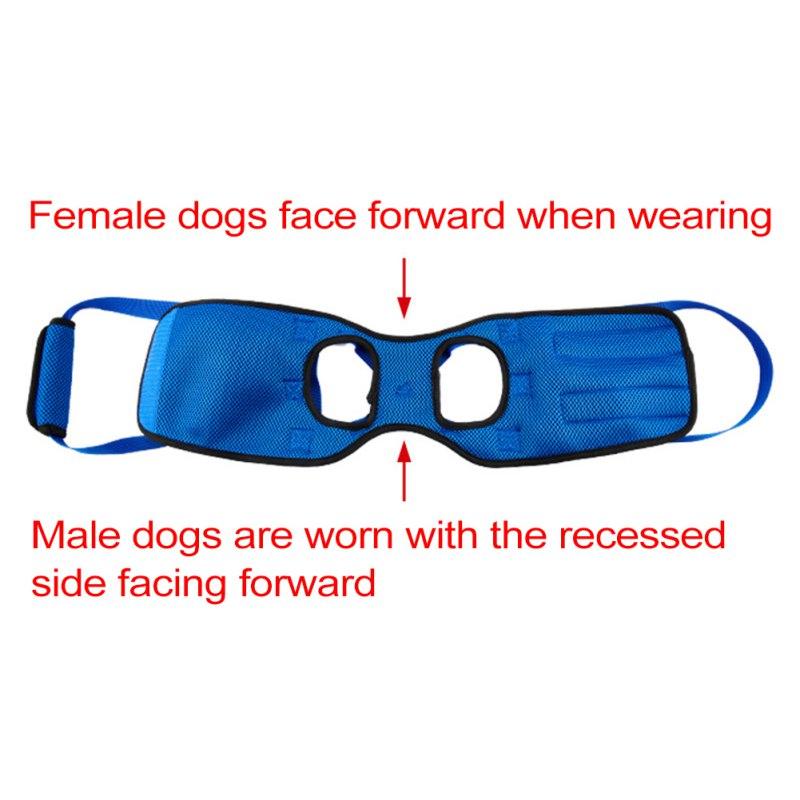 Adjustable Dog Lift Harness - Back Legs Pet Support Sling Help Weak Legs Stand Up Pet Old Dogs Leash - Aid Assist Tool (2U70)