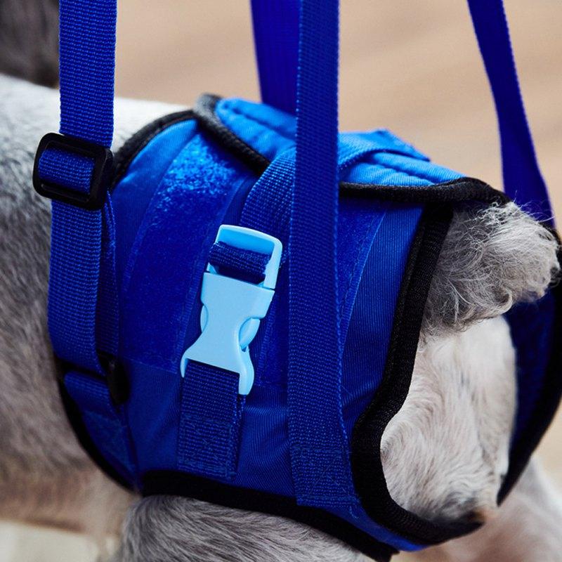 Adjustable Dog Lift Harness - Back Legs Pet Support Sling Help Weak Legs Stand Up Pet Old Dogs Leash - Aid Assist Tool (2U70)