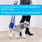 Adjustable Dog Lift Harness - Back Legs Pet Support Sling Help Weak Legs Stand Up Pet Old Dogs Leash - Aid Assist Tool (2U70)
