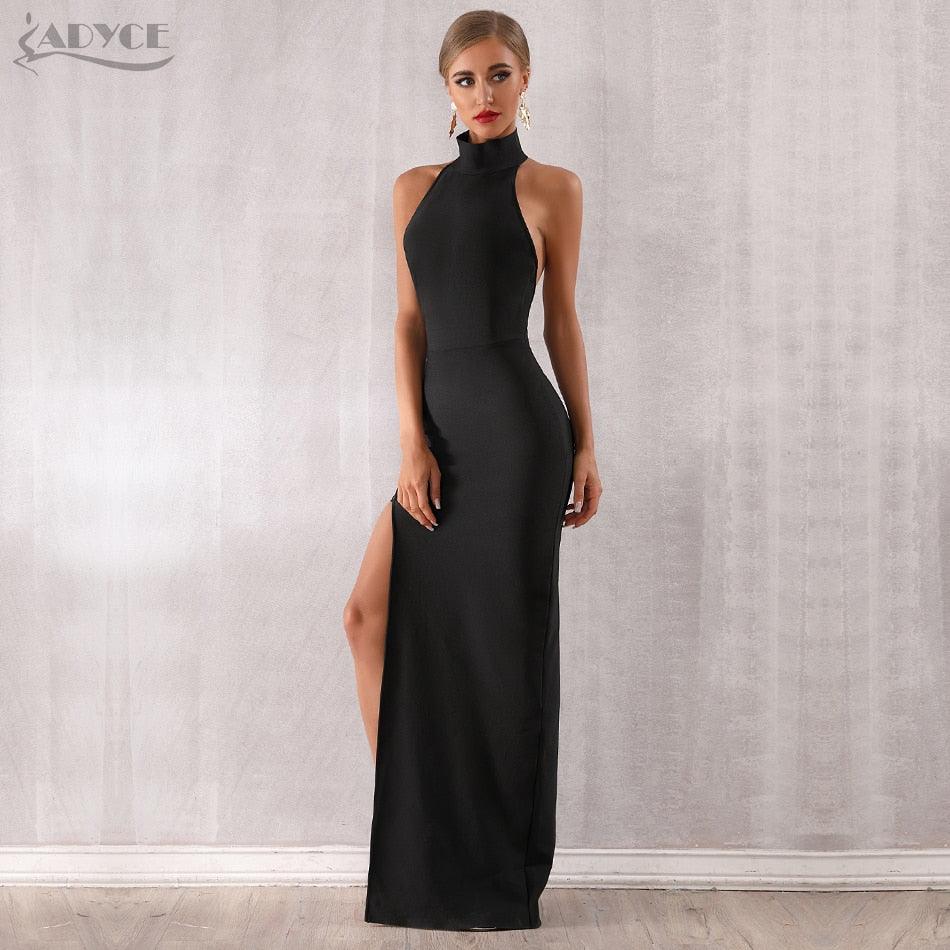 New Summer Black Bandage Dress